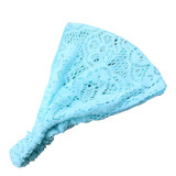 Mujer Bandanas Mujer Turbante Lace Hair Band Headwrap Wide