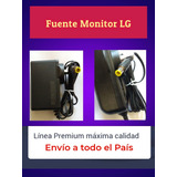 Fuente Monitores LG 12v 2a 24w 3a 36w E1940s W1943se E2050 
