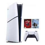 Consola Ps5 Slim Digital 1tb Bundle Spider Man Ragnarok