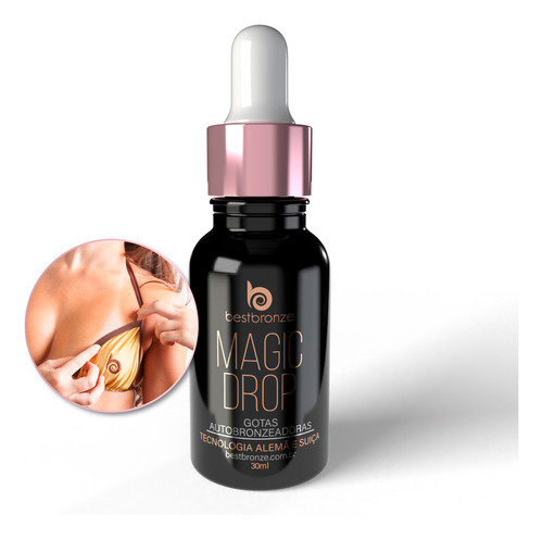 Autobronzeador Em Gotas Para Hidratante Magic Drop 30ml