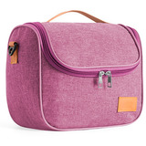 Bolsa Transversal Necessaire Transportar Refeições Dia A Dia Cor Rosa