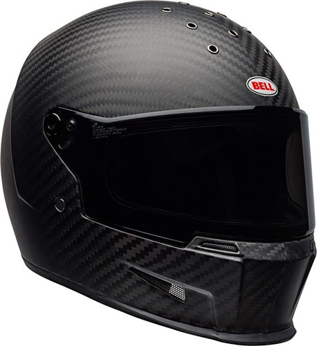 Bell Eliminator Carbon Street Cascos, M/ L, Negro Mate