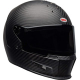 Bell Eliminator Carbon Street Cascos, M/ L, Negro Mate