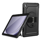 Funda Para Samsung Galaxy Tab A9 8.7 2023 Uso Rudo Negro