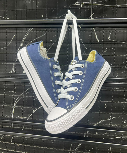 Tenis Blue Azul Clasica Tela + Envio