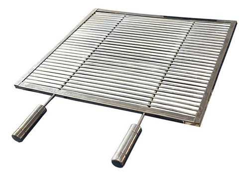 Grelha Uruguaia Aramada 80x50cm Inox 304  Churrasco Parrilla