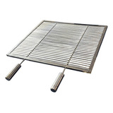 Grelha Uruguaia Aramada 80x50cm Inox 304  Churrasco Parrilla