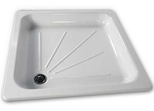 Receptaculo Ducha Box 60x60 Fibra Antideslizante De Baño