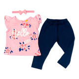 Conjunto Niña Blusa Y Leggins Hello