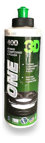 3d One Hybrid Pulimento Premium Dual Pule Y Abrillanta  8oz