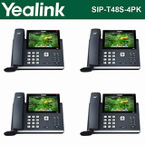 Yealink Teléfono Ip Sip-t48s 4-pack 16 Cuentas Sip Soporte H
