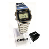 Relógio Casio Unissex Vintage Digital Prata A158wa-1df