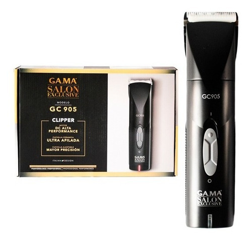 Gama Salon Exclusive Clipper Gc905 Cortadora Uso Domestico