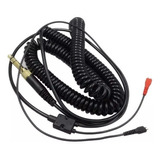 Cable Rizado Compatible Con Sennheiser Hd25 + Plug