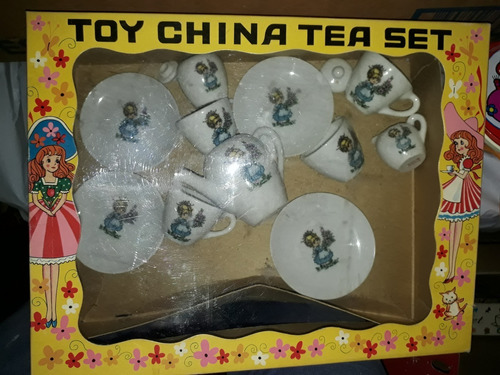 Toy China Tea Set Juego De Te Porcelana