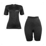  Kit Camisa De Ciclismo Atrio Feminina Tam G + Bermuda