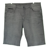 Bermuda Mezclilla Calvin Klein Talla 38 Hombre Original Gris