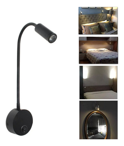 L Arandela Cabecera De Cama Led Ideal Para Lectura. L