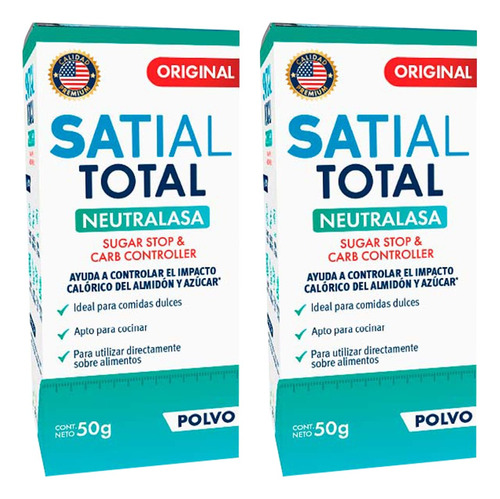 Suplemento Dietario Satial Total Con Neutralasa 50gr X 2 U