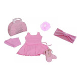 Ballet Bale Roupa Completa Com Bolsa Infantil