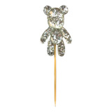 1 Cake Topper En Forma De Oso Color Blanco Para Pastel