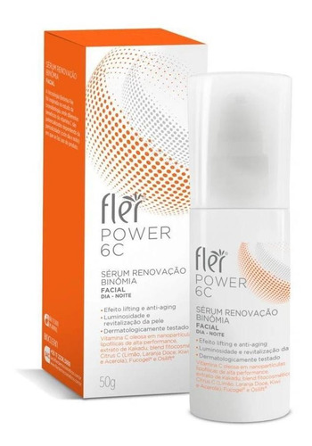 Vitamina C Power 6c Serum Renovacao  50g - Flér