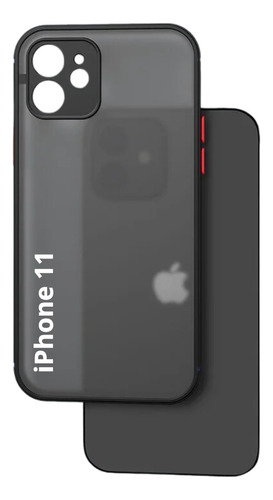 Capinha Para iPhone 11 Xr 12 13 14 Pro Max Translucida Fosca