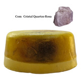 Banho Sólido Cristal De Oxum  - Quartzo Rosa - Artesanal