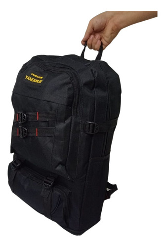 Mochila Cargueira Grande Retrátil 60l Viagem Multiuso Estilo