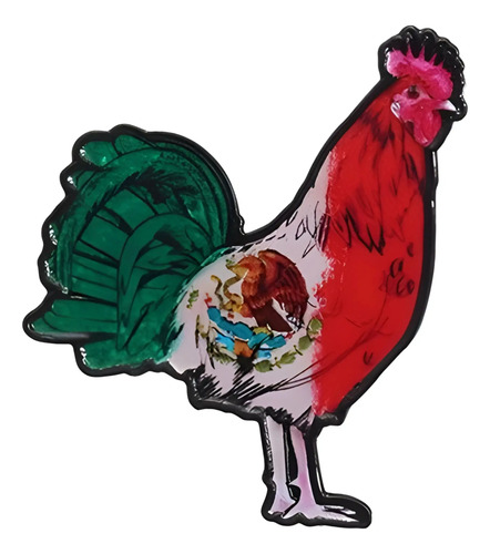 1 Pin Broche Sombrero Mexico Norteño Gallo Tumbado Dinero
