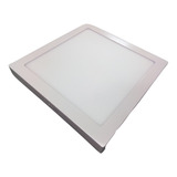 Panel Led Cuadrado Aplicar 24w 30x30 Calido 3000k Interelec