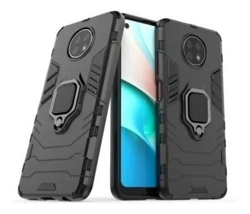 Funda Ring Armor Anillo Tpu Para Xiaomi Redmi Note 9t