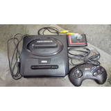 Sega Mega Drive 3 Mortal Kombat Ii E 1 Controle Funcionando