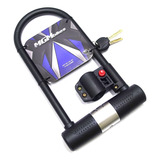 Candado Traba U Bici Moto Mgm U-lock 2 Llaves Resistente