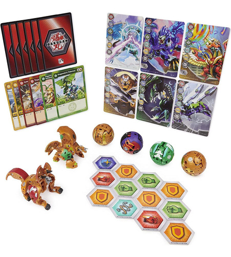 Bakugan, Armored Alliance Unbox Y Brawl Pack Con 6...