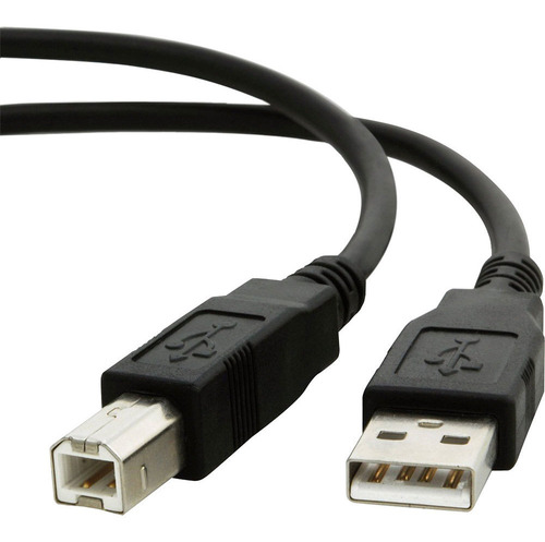 Cabo Para Impressora Usb 2.0 A X Usb B 1,5 Metros Mymax 1,5m Cor Preto