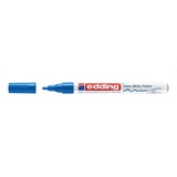 Marcador De Tinta Brillante Edding 751 Color Azul