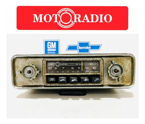 Rádio Chevette 73/76 Original Motoradio