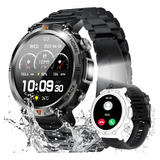 Reloj Inteligente Con Linterna 3atm Impermeable Smartwatch