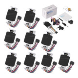 Set 10 Gps Localizador Auto Moto Tk303g Control + Chip