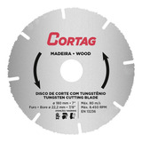 Disco De Corte Com Tungstênio 7  180mm - Cortag - 60649