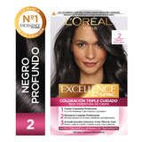  Kit De Coloración Excellence Creme L'oréal Paris Tono 2