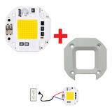 Led 50w 110v Blanco Frio Chip Repuesto Smd Alta Potencia