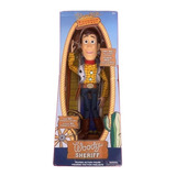 Boneco Woody - Toy Story Fala Em Ingles- 43cm Com A Caixa