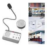 Intercomunicador Citofono Microfono Para Bancos Y Cajas
