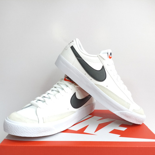  Tenis Nike Blazer Low '77 Blancos De Mujer Originales  #4mx