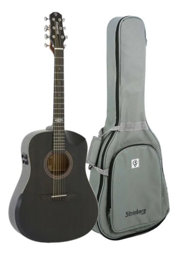 Violão Eletroacústico Strinberg Sd301hcr Para Destros