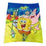 Frazada Matrimonial Bob Esponja La Perla