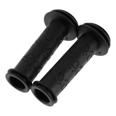 2 Manillar Duradero De Goma Para Bicicleta Bmx Negro Negro