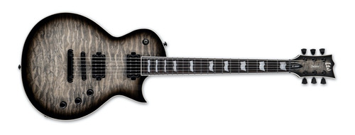 Esp Ltd Eclipse Ec-1000t Macassar Guitarra Charcoal Burst